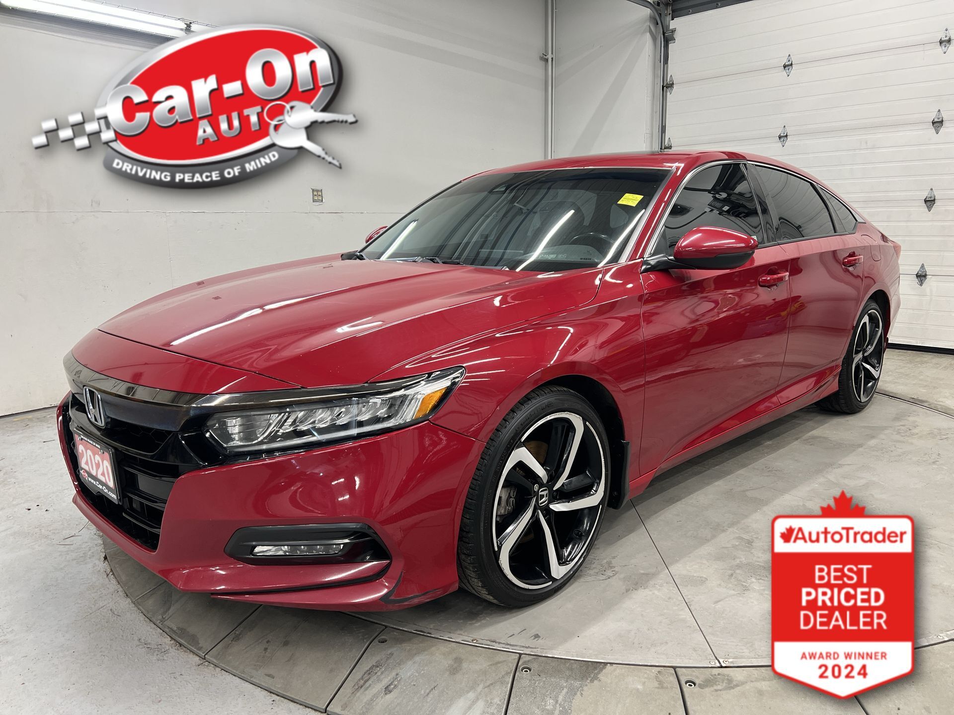 2020 Honda Accord SPORT | SUNROOF | LEATHER |LANEWATCH |REMOTE START