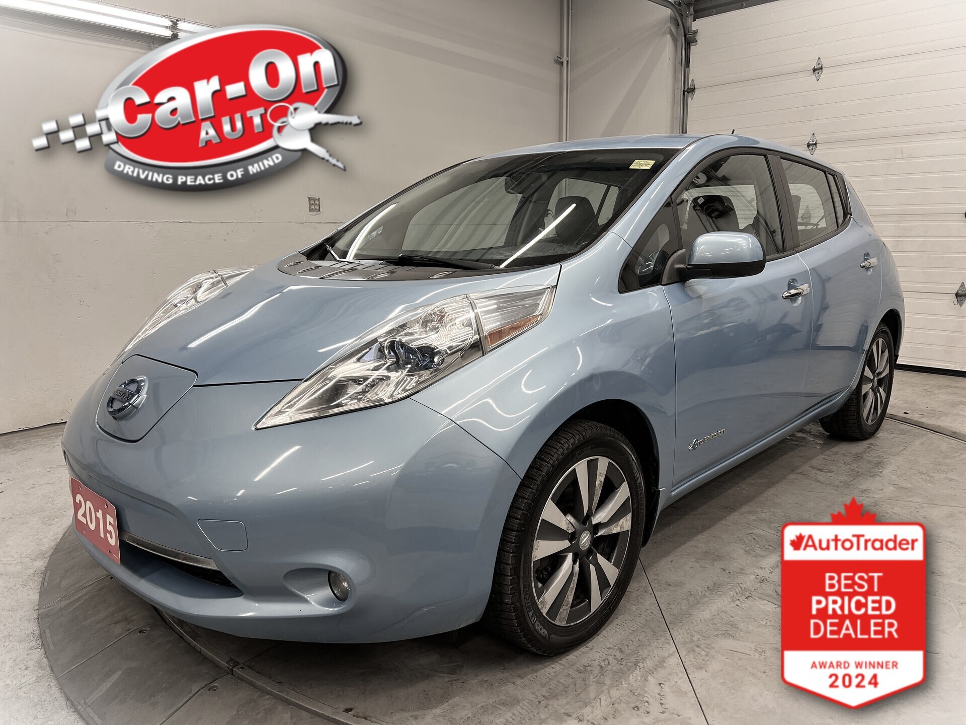 2015 Nissan LEAF SL | ELECTRIC | HTD LEATHER | 360 CAM | NAV 