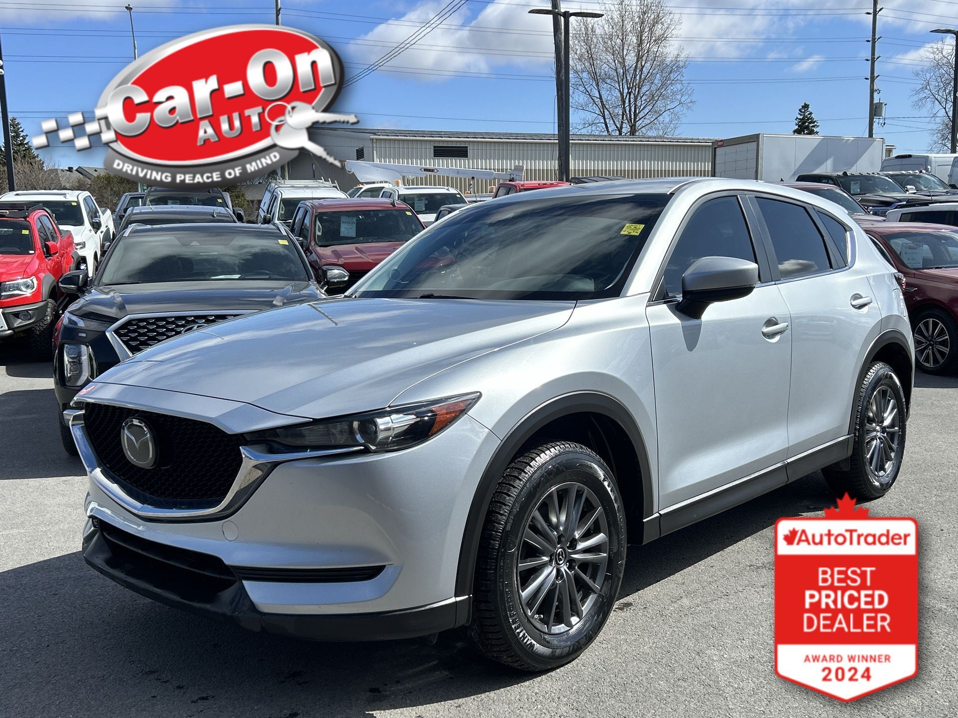 2020 Mazda CX-5 GS AWD | HTD LEATHER | CARPLAY | 17IN ALLOYS 