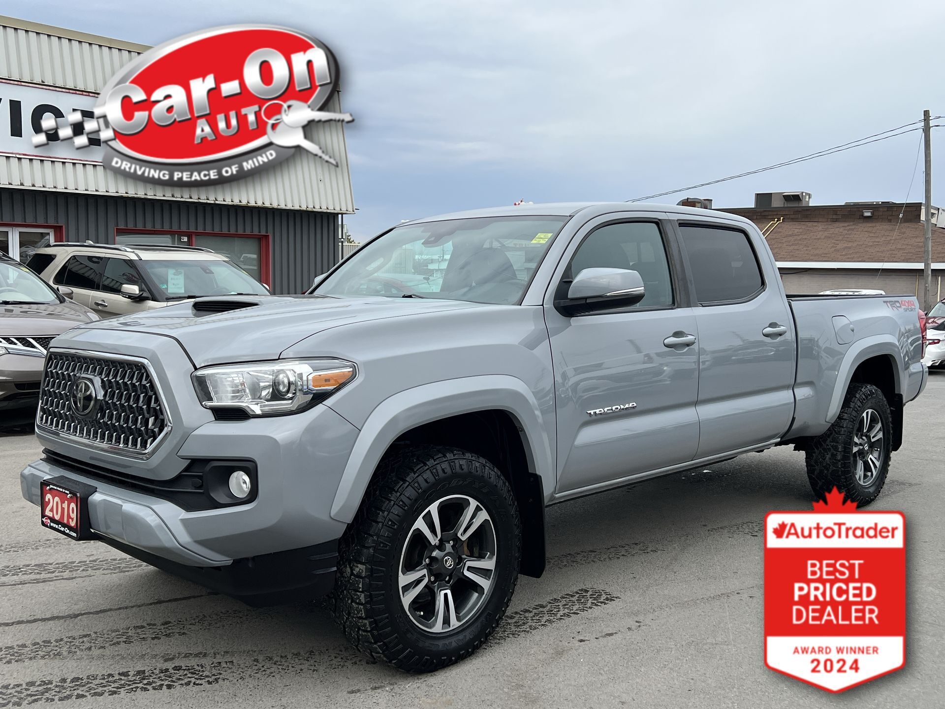 2019 Toyota Tacoma TRD SPORT 4X4 |HTD SEATS |CARPLAY |REAR CAM |NAV 