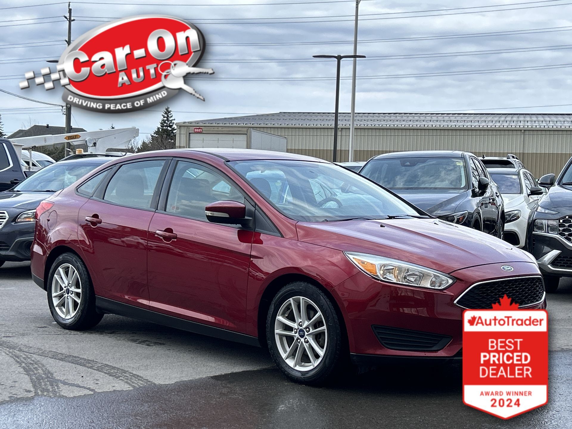 2017 Ford Focus AUTOMATIC| LOW KMS| HEATED SEATS| REAR CAM|