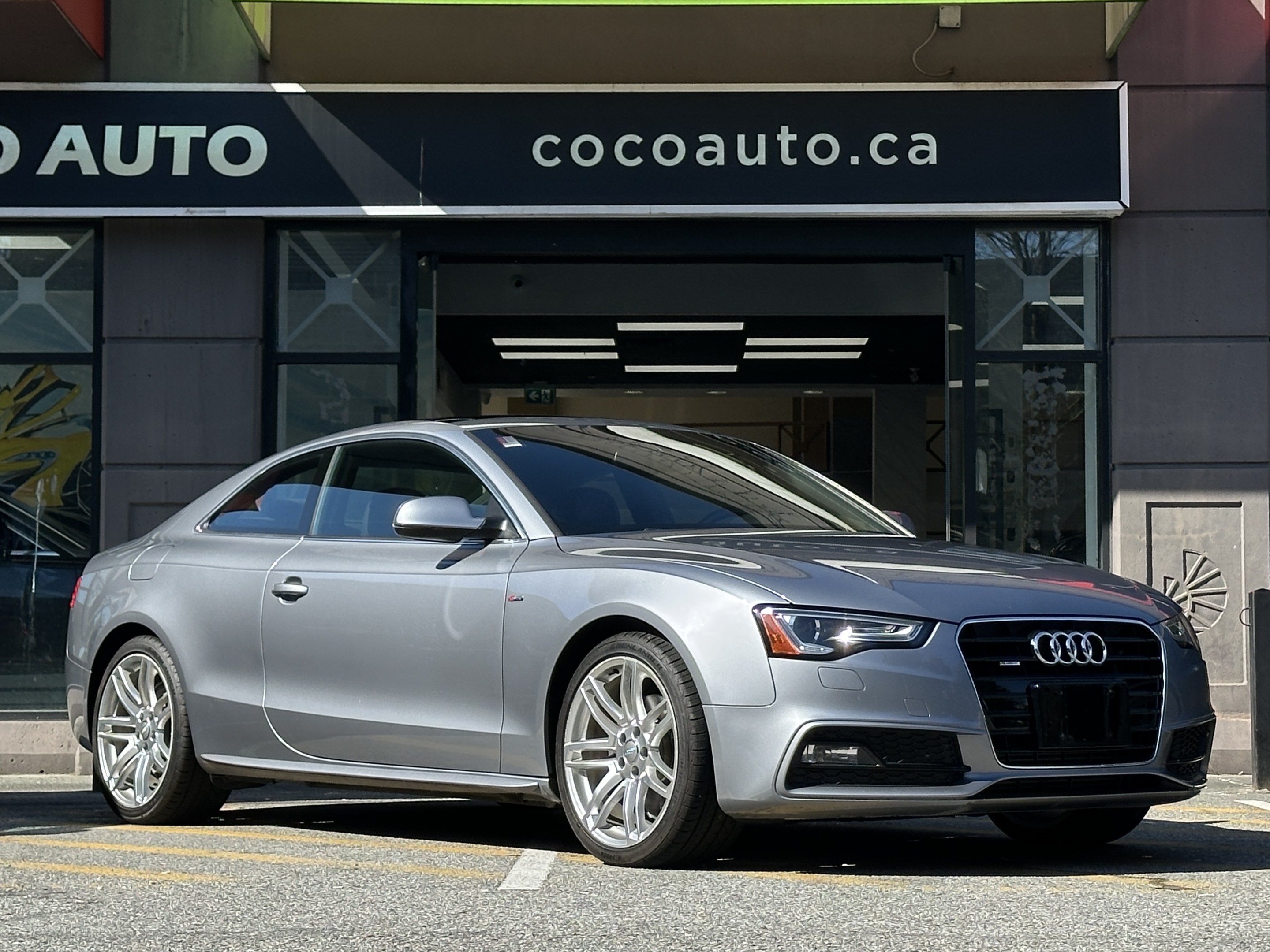 2015 Audi A5 2dr Cpe Technik|NO ACCIDENT | LOW KM | BC LOCAL