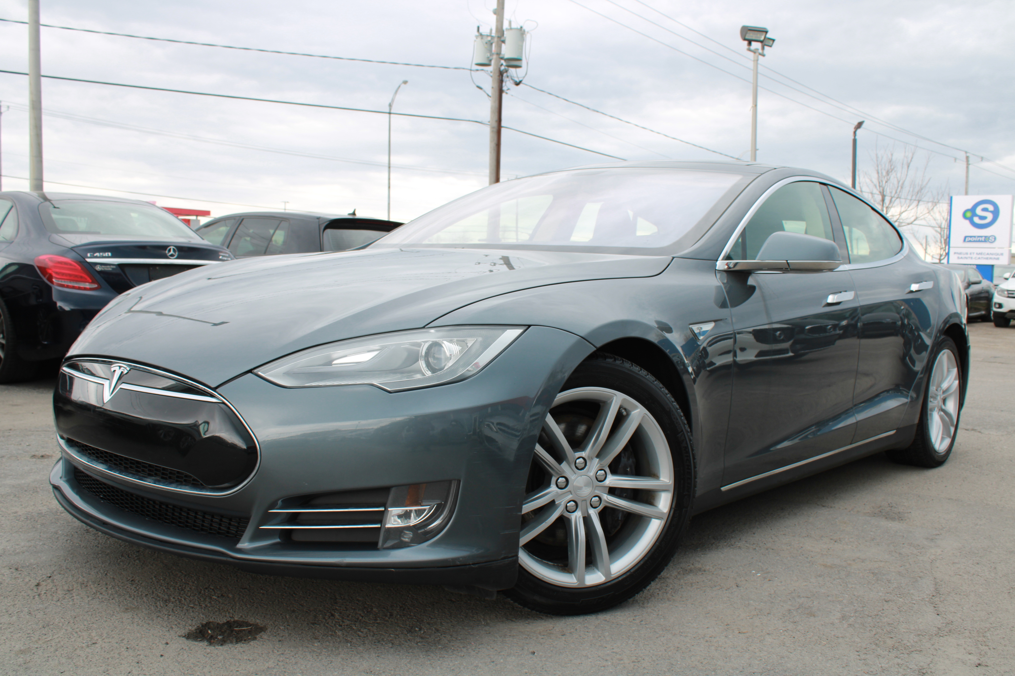 2013 Tesla Model S NAVIGATION, MAGS, CUIR, CAMÉRA DE RECUL, A/C
