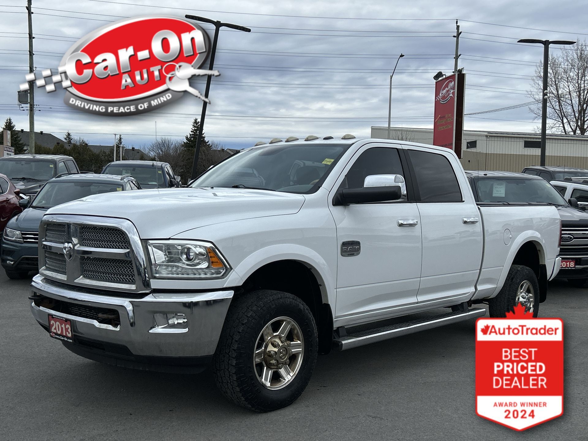 2013 Ram 2500 LONGHORN 4X4| 6.7L CUMMINS| LEATHER| SUNROOF| NAV