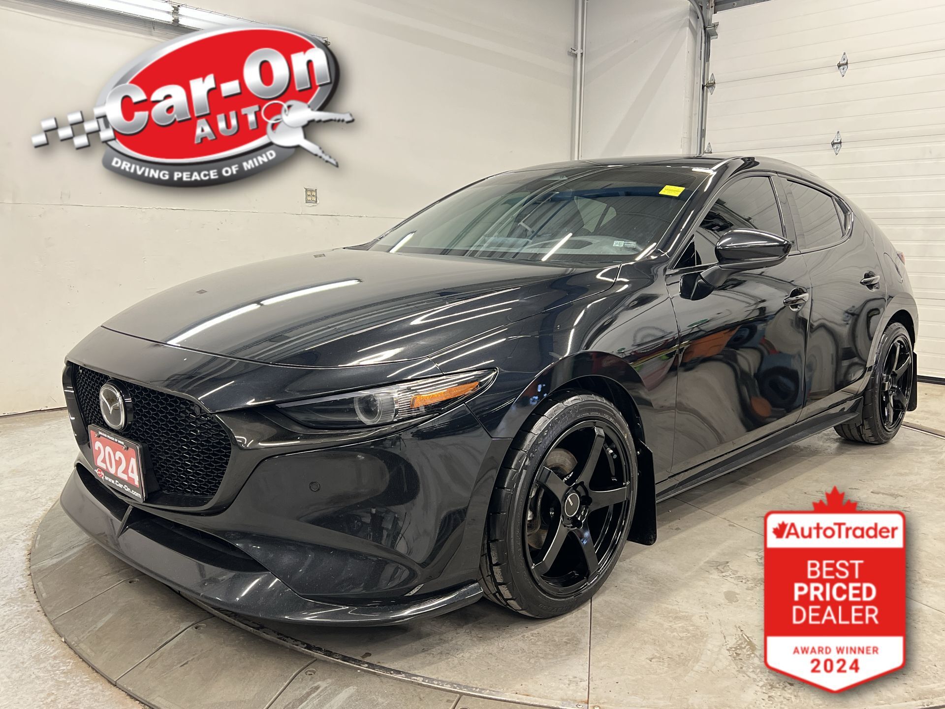 2024 Mazda Mazda3 Sport GT AWD| HTD LEATHER| SUNROOF| 10IN SCREEN| 360 CAM