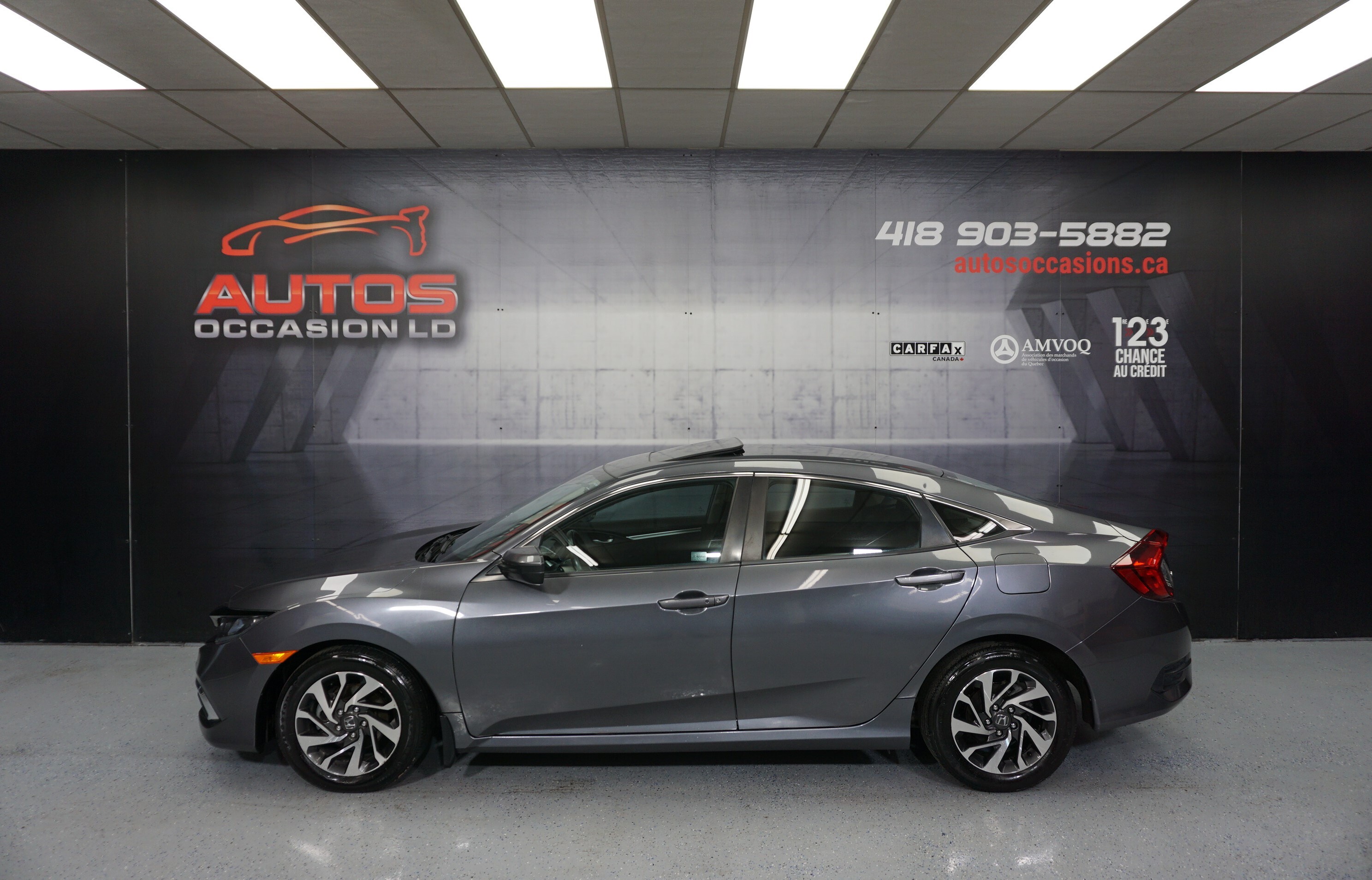 2020 Honda Civic Sedan EX CVT AUTO FULL ÉQUIPÉ TOIT OUVRANT SIÈGES 54 293