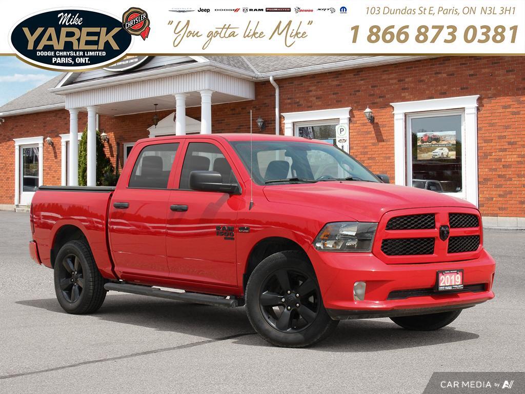 2019 Ram 1500 Classic Express 4x4 Crew Cab 5'7  Box FLAME RED
