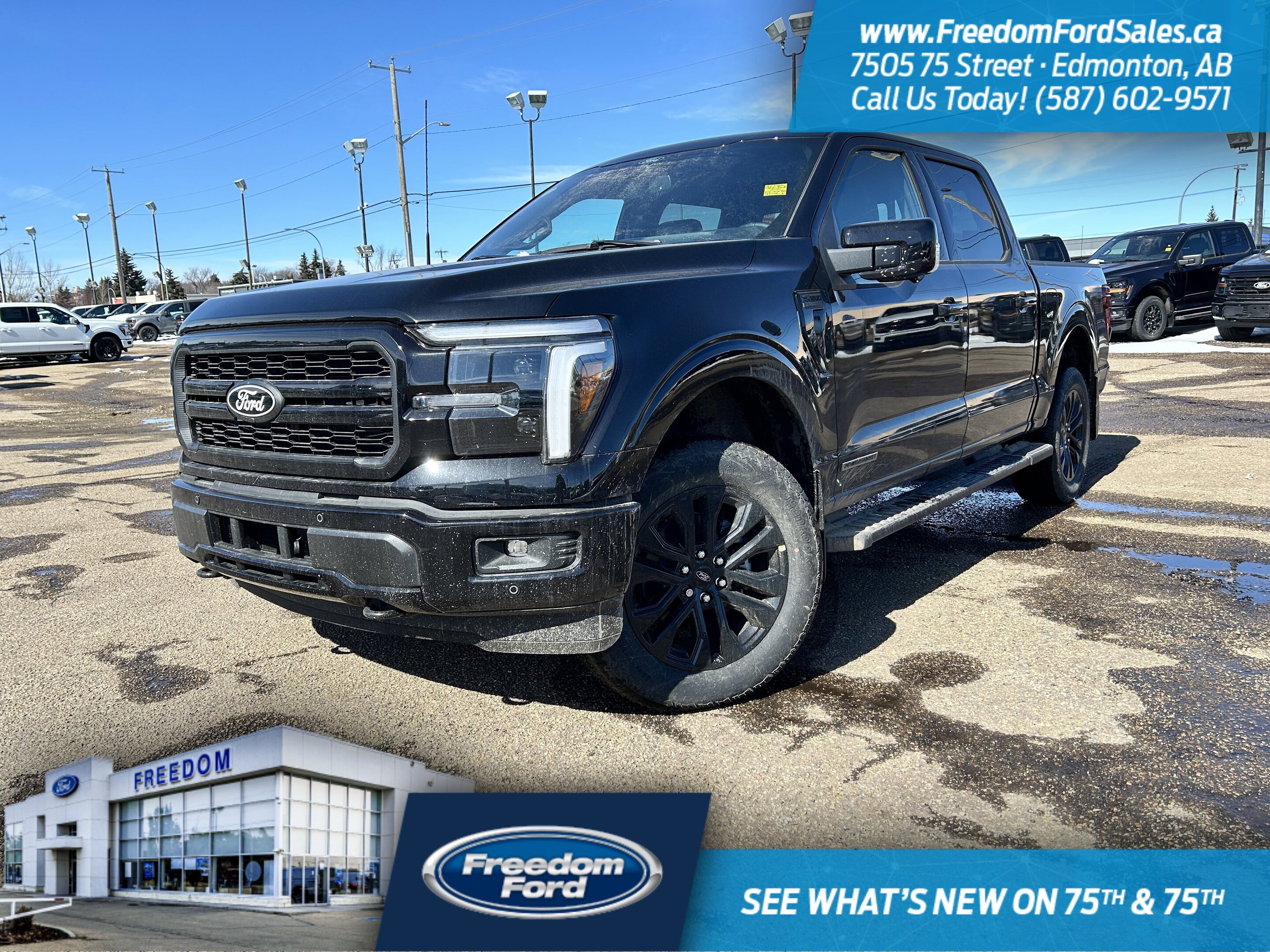 2025 Ford F-150 Lariat | 502A | 4X4 | SuperCrew 145