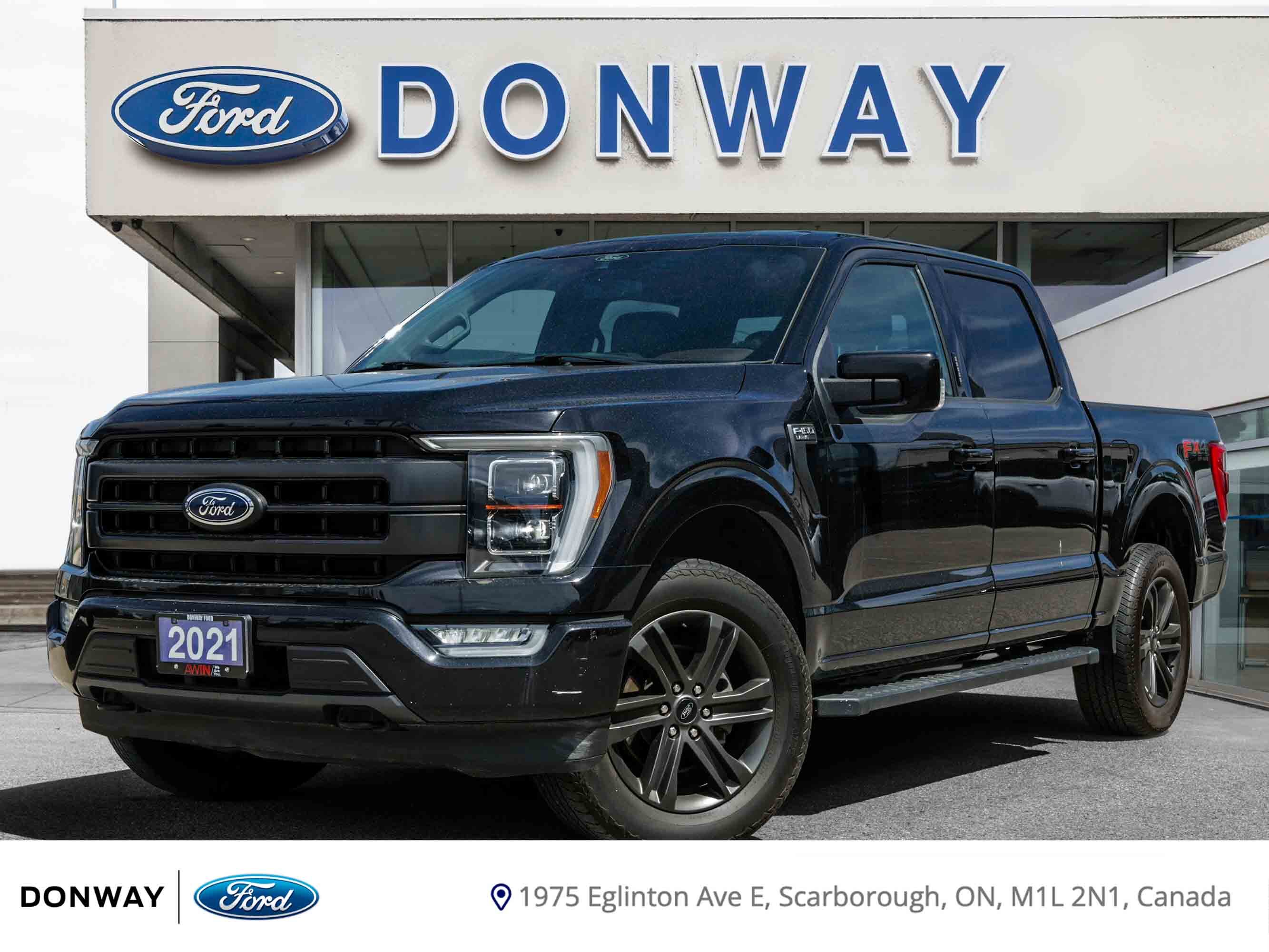2021 Ford F-150 LARIAT | 502A | NO ACCIDENT | FX4 PKG | 