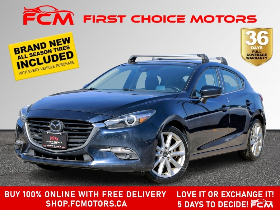 2017 Mazda Mazda3 GT ~AUTOMATIC, FULLY CERTIFIED WITH WARRANTY!!!!~