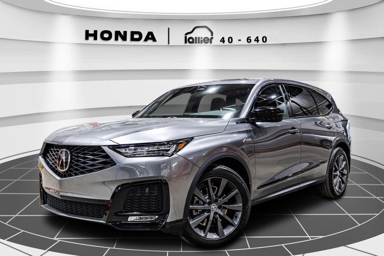 2025 Acura MDX A-Spec JAMAIS ACCIDENTÉ + TRÈS BAS KILO + RARE