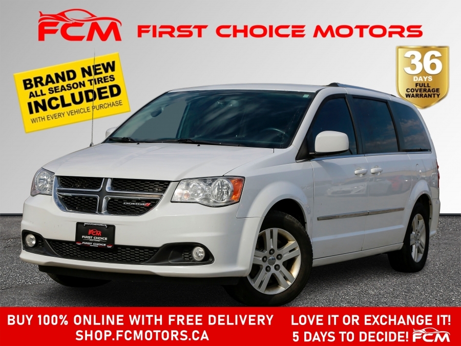 2017 Dodge Grand Caravan CREW PLUS ~AUTOMATIC, FULLY CERTIFIED WITH WARRANT