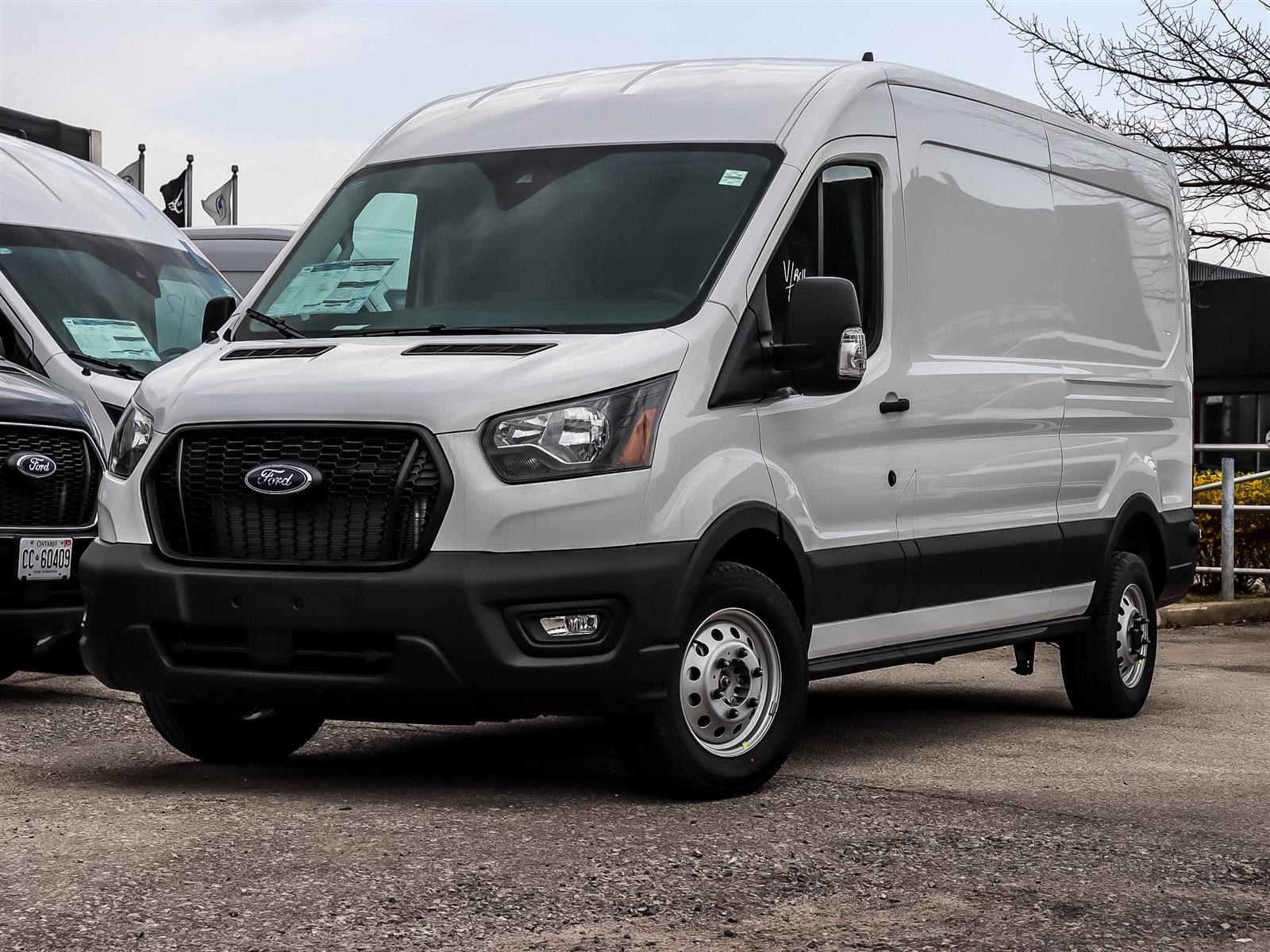 2025 Ford Transit Cargo Van T-150 148 Med Rf 8670 GVWR AWD