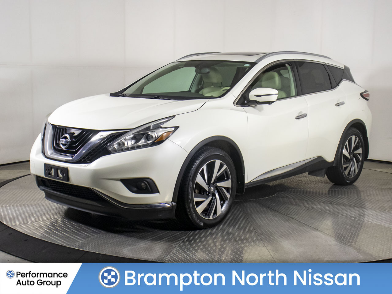 2017 Nissan Murano PLATINUM AWD ONE OWNER NAVIGATION NEW FRONT BRAKES