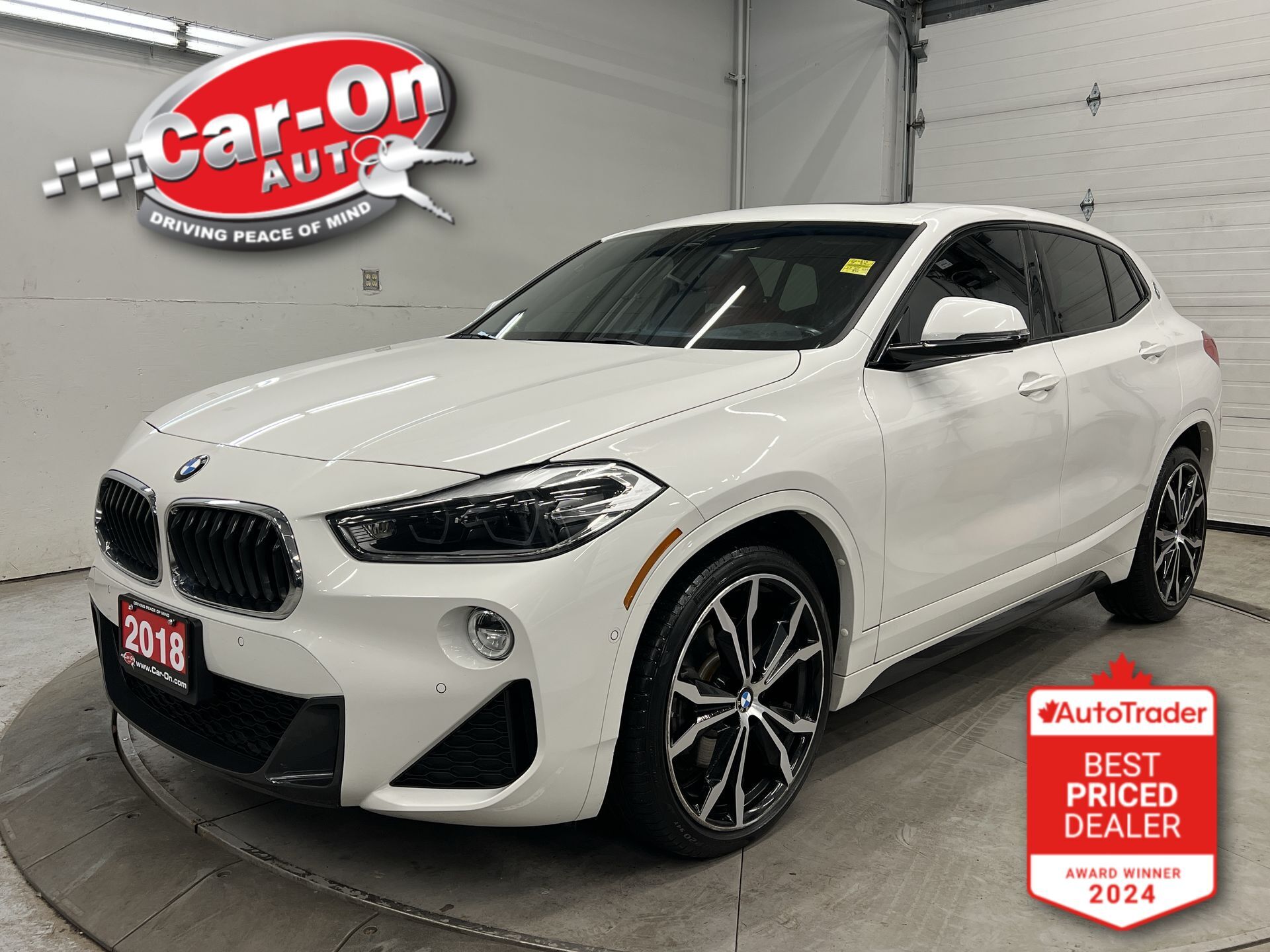 2018 BMW X2 AWD M-SPORT|RED LEATHER|PANO ROOF| 20IN ALLOYS|HUD