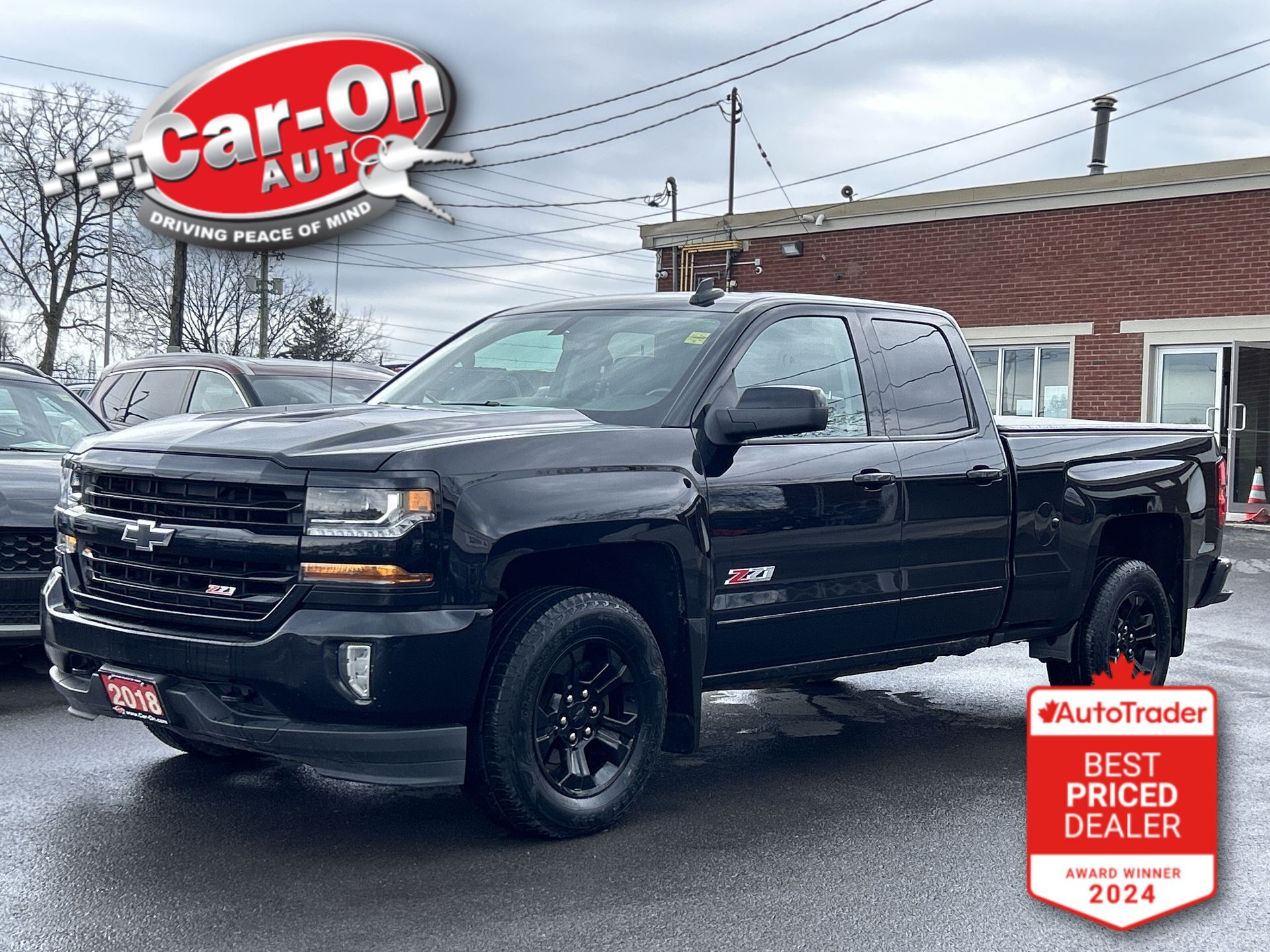 2018 Chevrolet Silverado 1500 LT Z71 MIDNIGHT 4X4 | V8| LEATHER | REMOTE START|