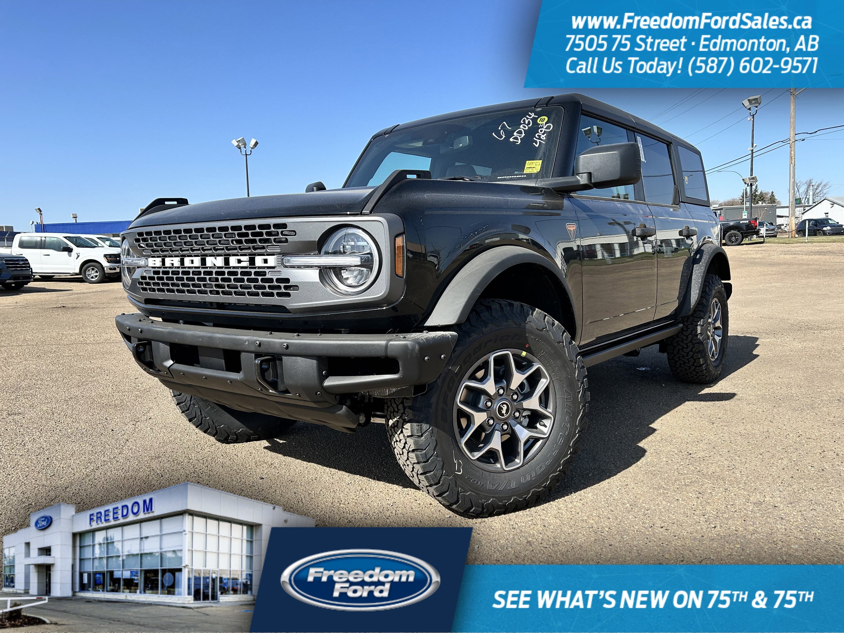 2025 Ford Bronco Badlands 4 Door