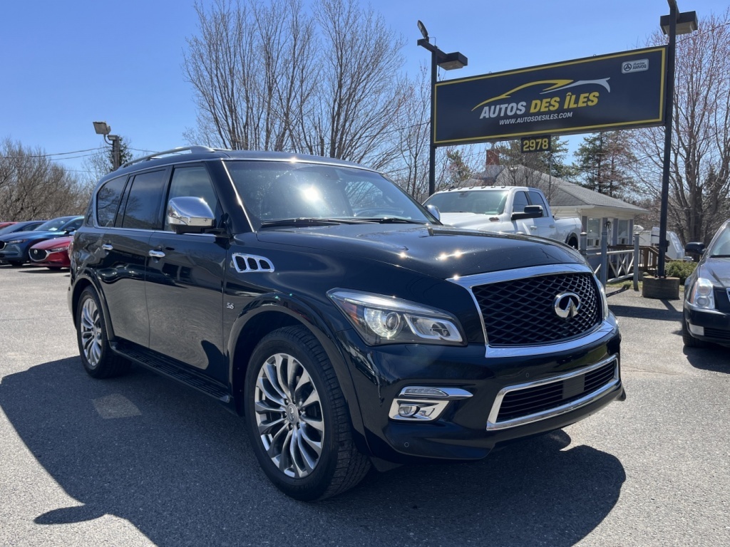 2015 Infiniti QX80 V8 AWD TOUT ÉQUIPÉ