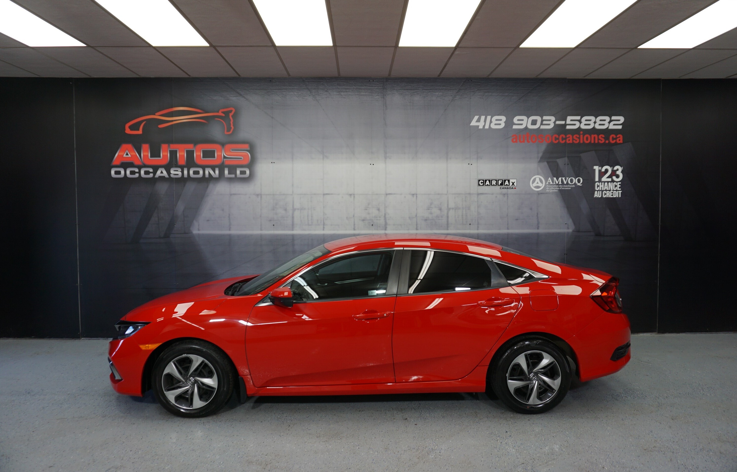 2020 Honda Civic Sedan LX CVT AUTO FULL ÉQUIPÉ SIÈGES - CARPLAY 47 817 KM