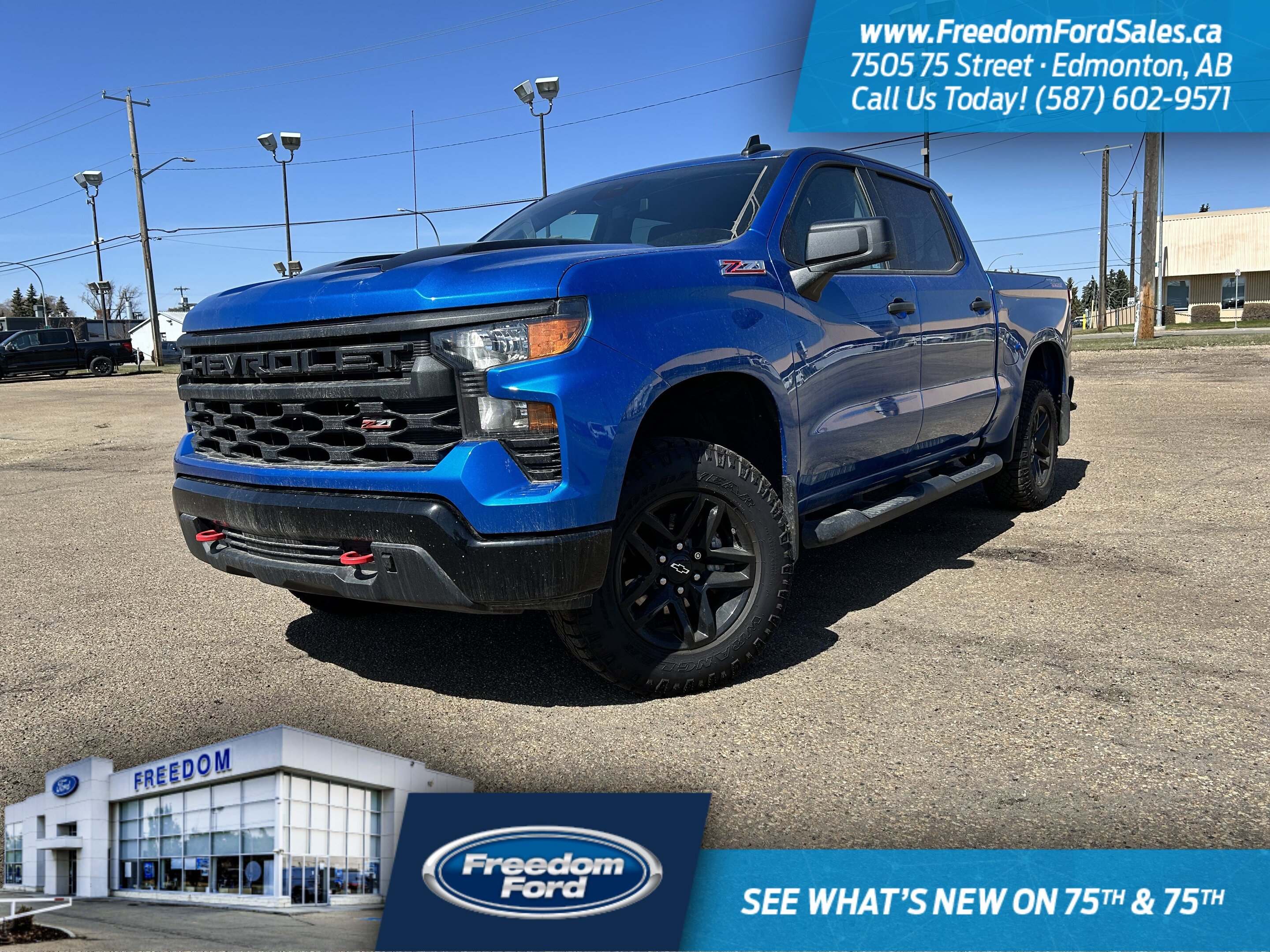 2022 Chevrolet Silverado 1500 Custom Trail Boss | Backup Cam | Keyless Entry | B