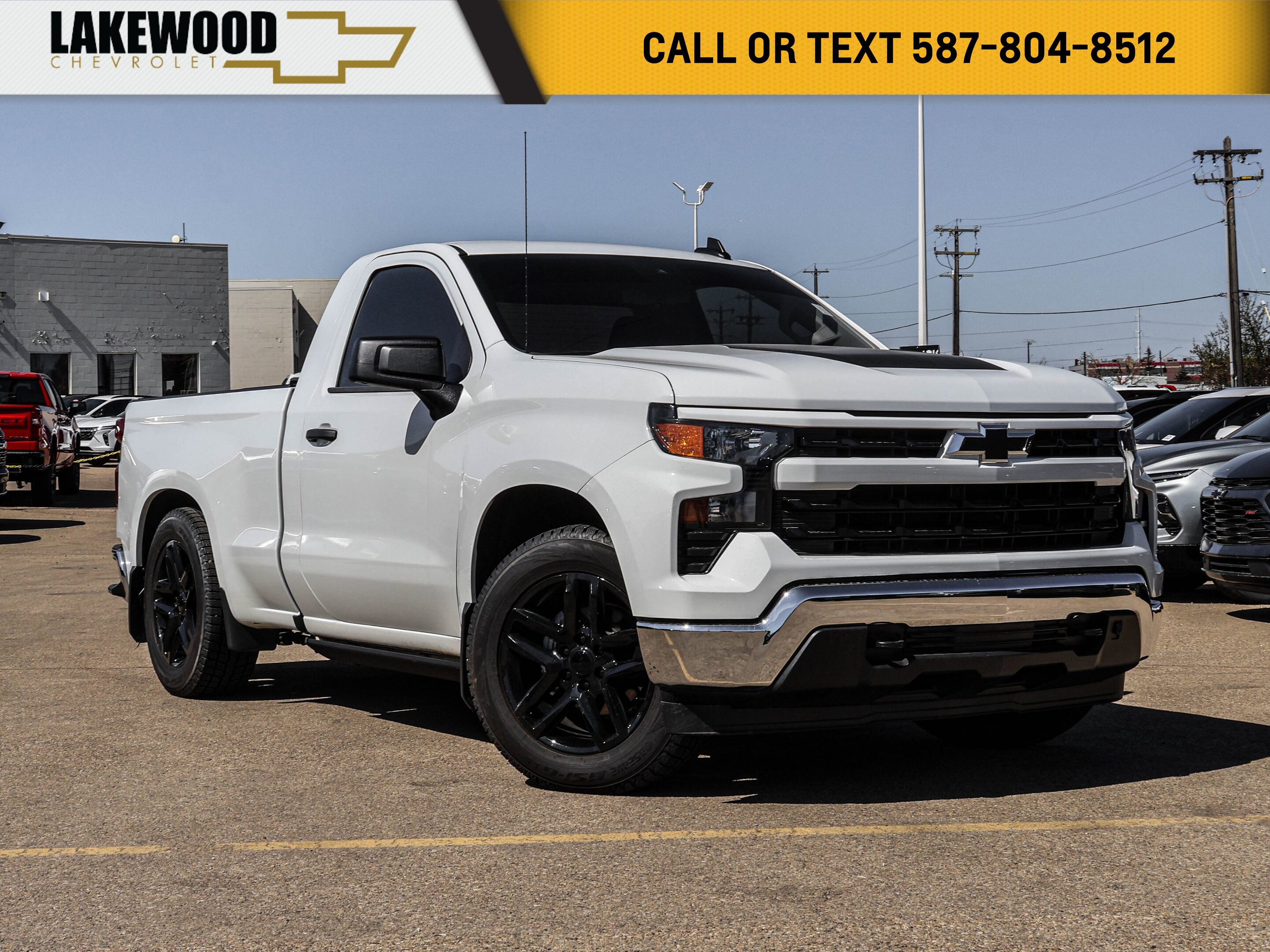 2024 Chevrolet Silverado 1500 WT Convenience 4WD | Lowered | Power Boards