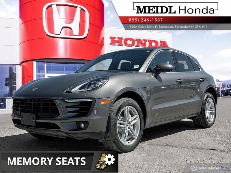 2018 Porsche Macan S AWD  - HEATED LEATHER UPHOLSTRY SEATS !