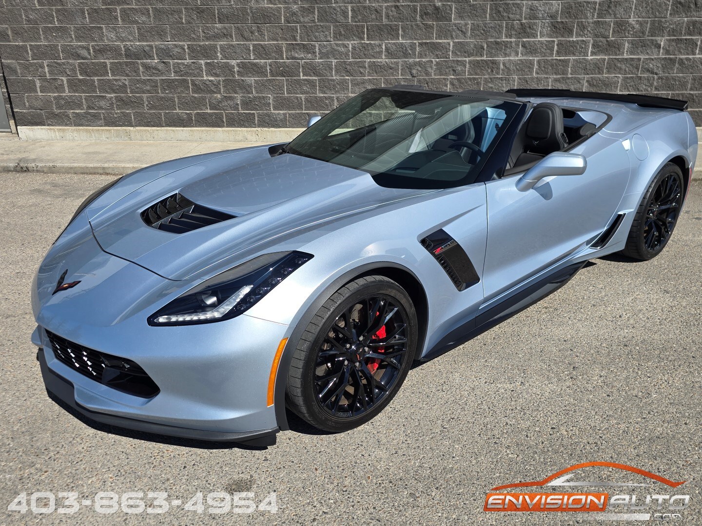 2017 Chevrolet Corvette Z06 CONVERTIBLE 3LZ \ 7MT 7 SPEED MANUAL TRANSMISS