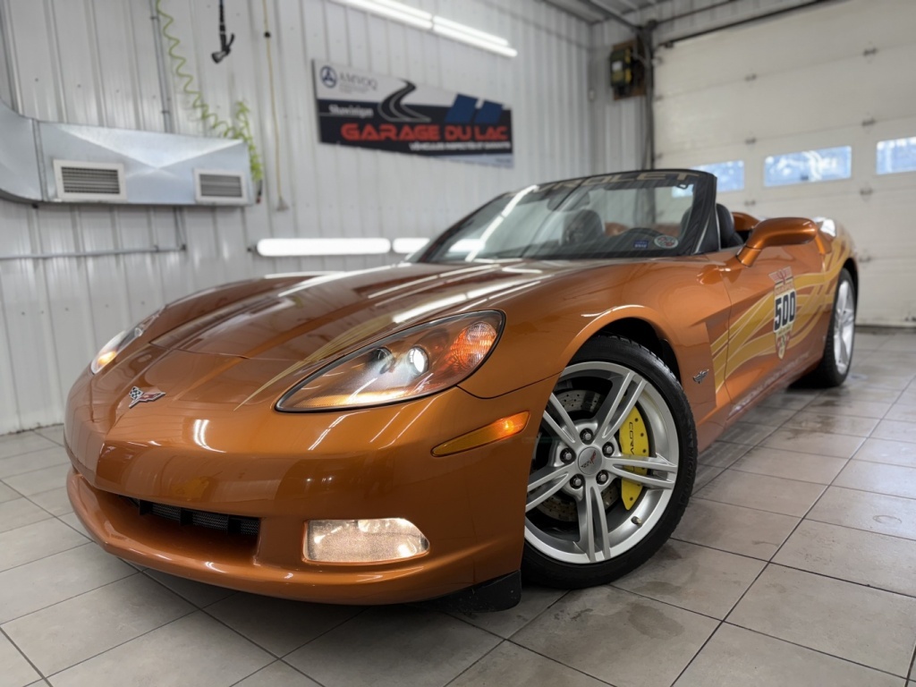 2007 Chevrolet Corvette OFFICIAL PACE CAR INDY 500 - BAS KM - SHOWROOM - M