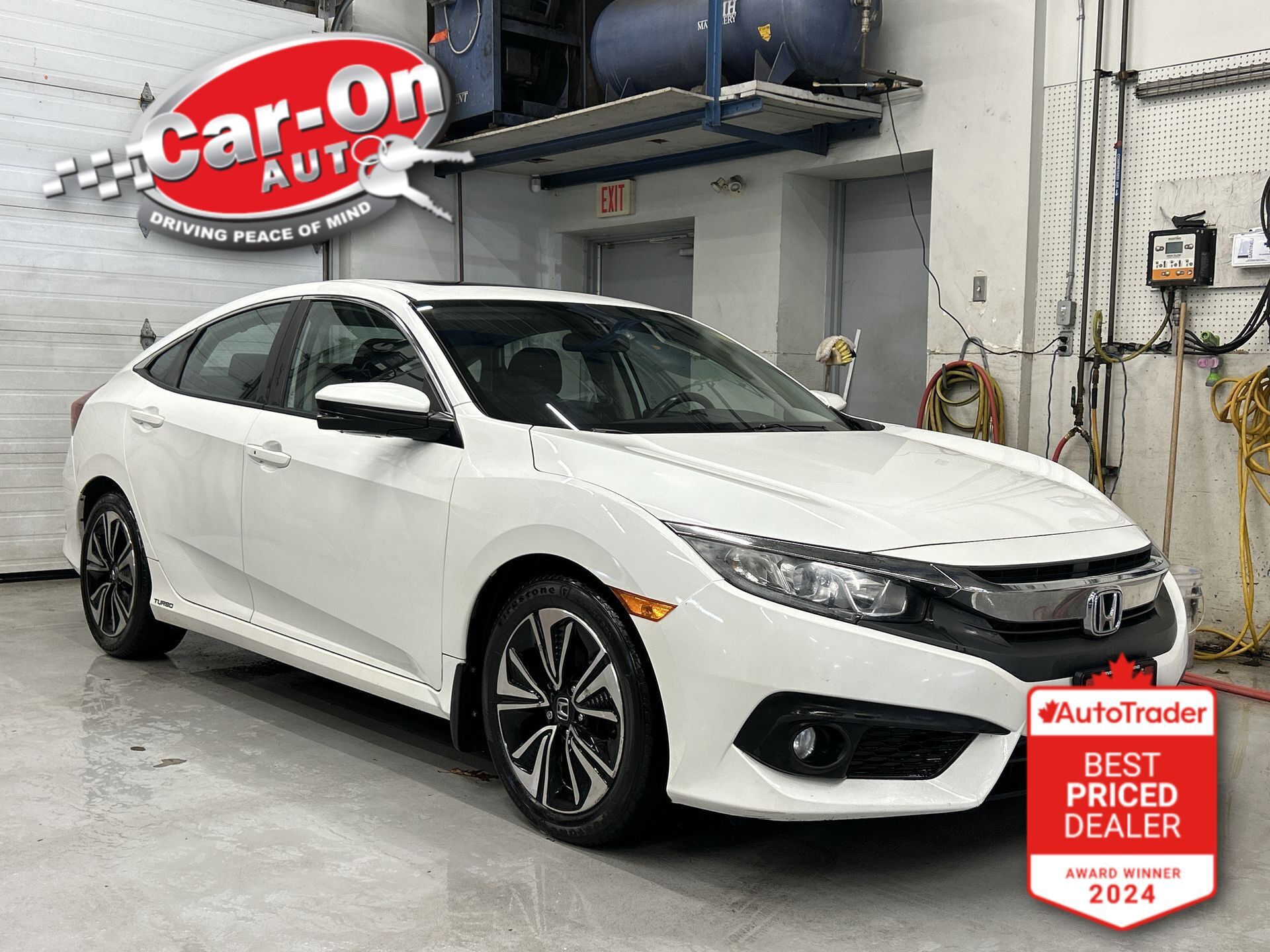 2016 Honda Civic EX-T | TURBO| SUNROOF | HTD SEATS | CARPLAY |