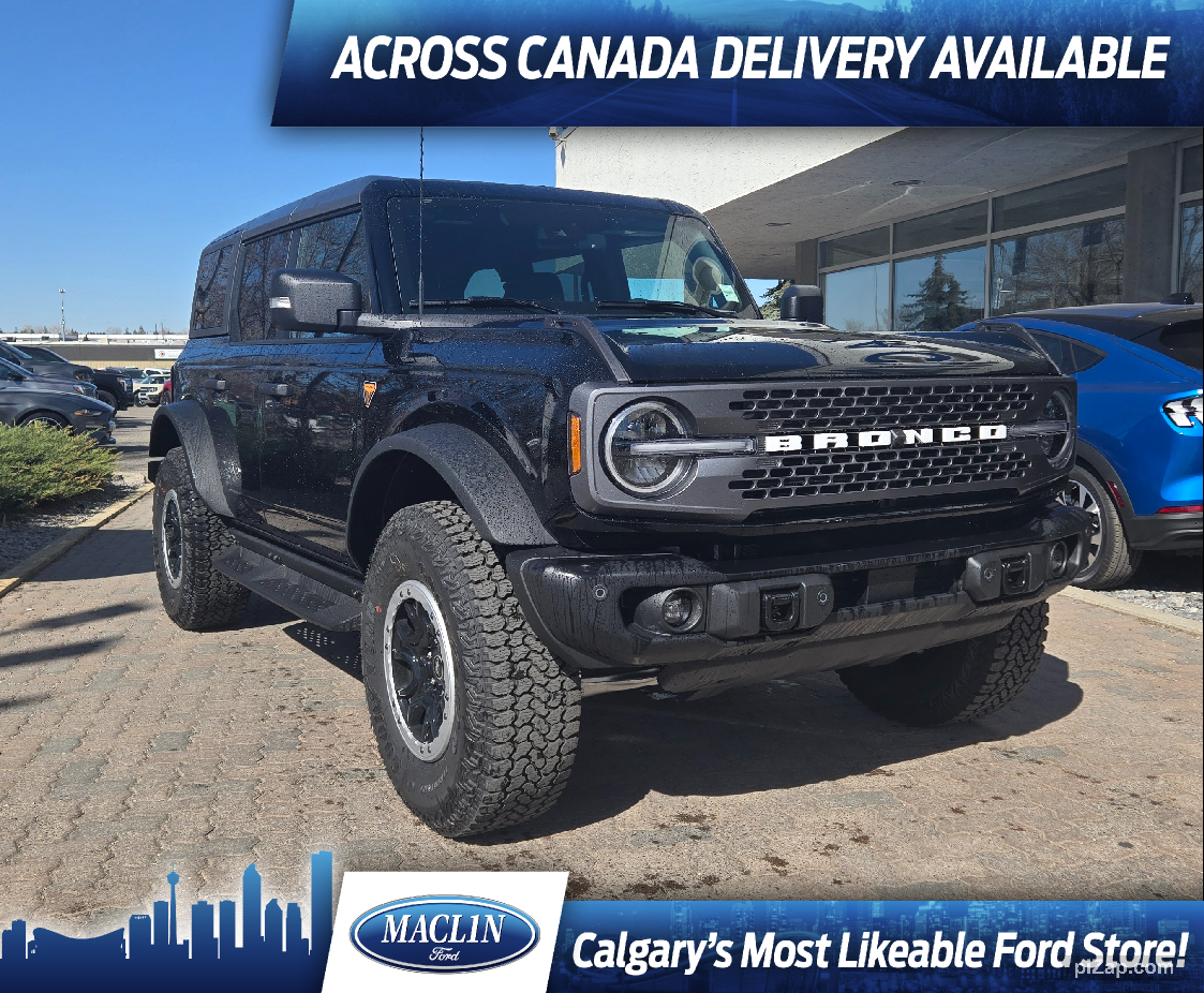 2025 Ford Bronco BADLANDS | SASQUATCH PKG | CO-PILOT360 | G.O.A.T.