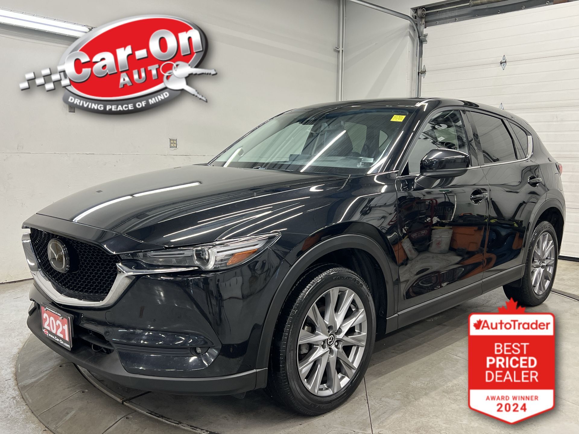 2021 Mazda CX-5 AWD GT|LEATHER|SUNROOF|WIRELESS CARPLAY|HUD|NAV