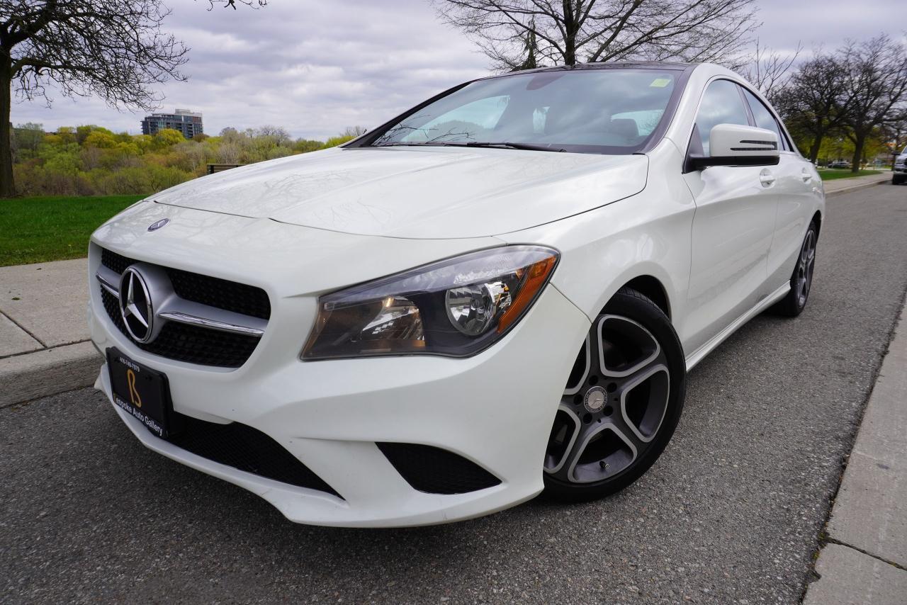 2016 Mercedes-Benz CLA-Class CLEAN CARFAX/ PANOROOF/ 4MATIC/ NAVI/ SPORT SEATS