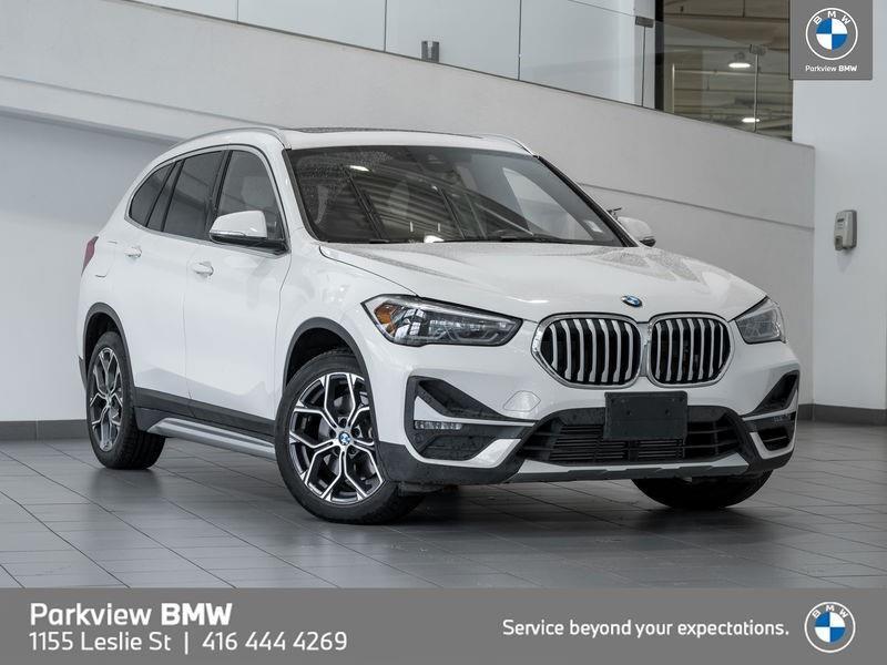 2021 BMW X1 AWD DRIVR.ASST REARCAM NAV PANO.ROOF LOW.K 18"