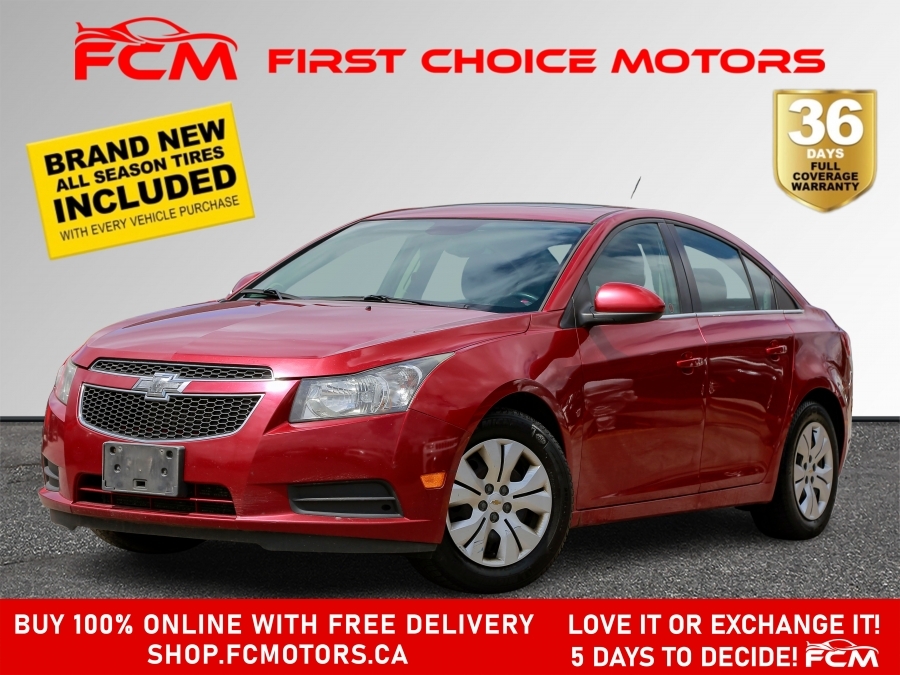 2014 Chevrolet Cruze LT ~AUTOMATIC, FULLY CERTIFIED WITH WARRANTY!!!!~