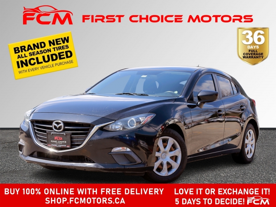 2015 Mazda Mazda3 SKYACTIV ~MANUAL, FULLY CERTIFIED WITH WARRANTY!!!
