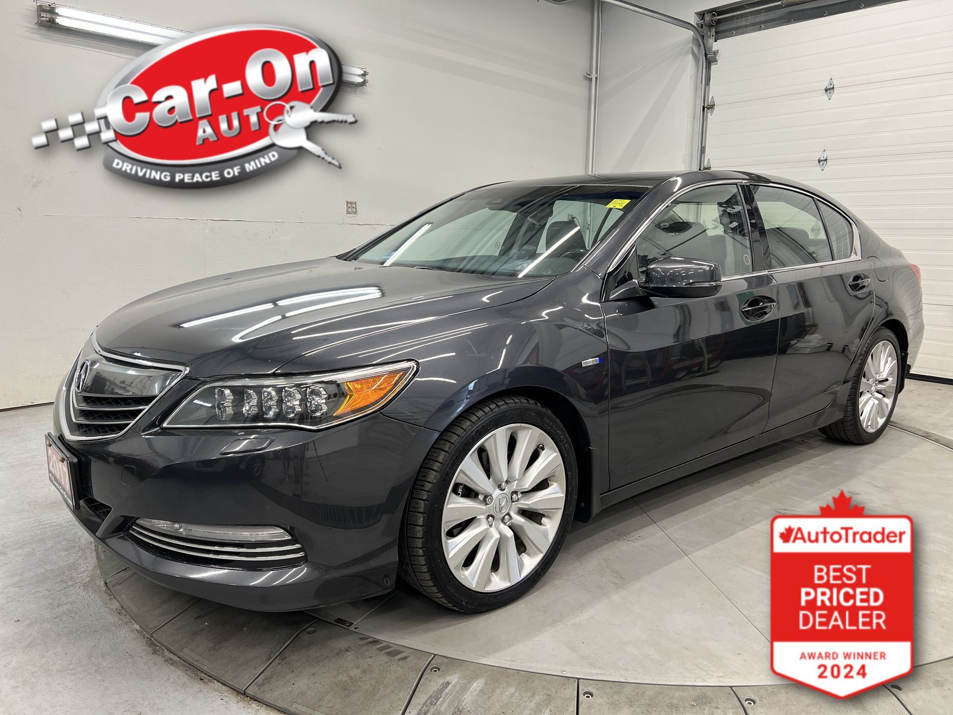 2017 Acura RLX SPORT TECH HYBRID AWD| LEATHER | 377HP | NAV | HUD