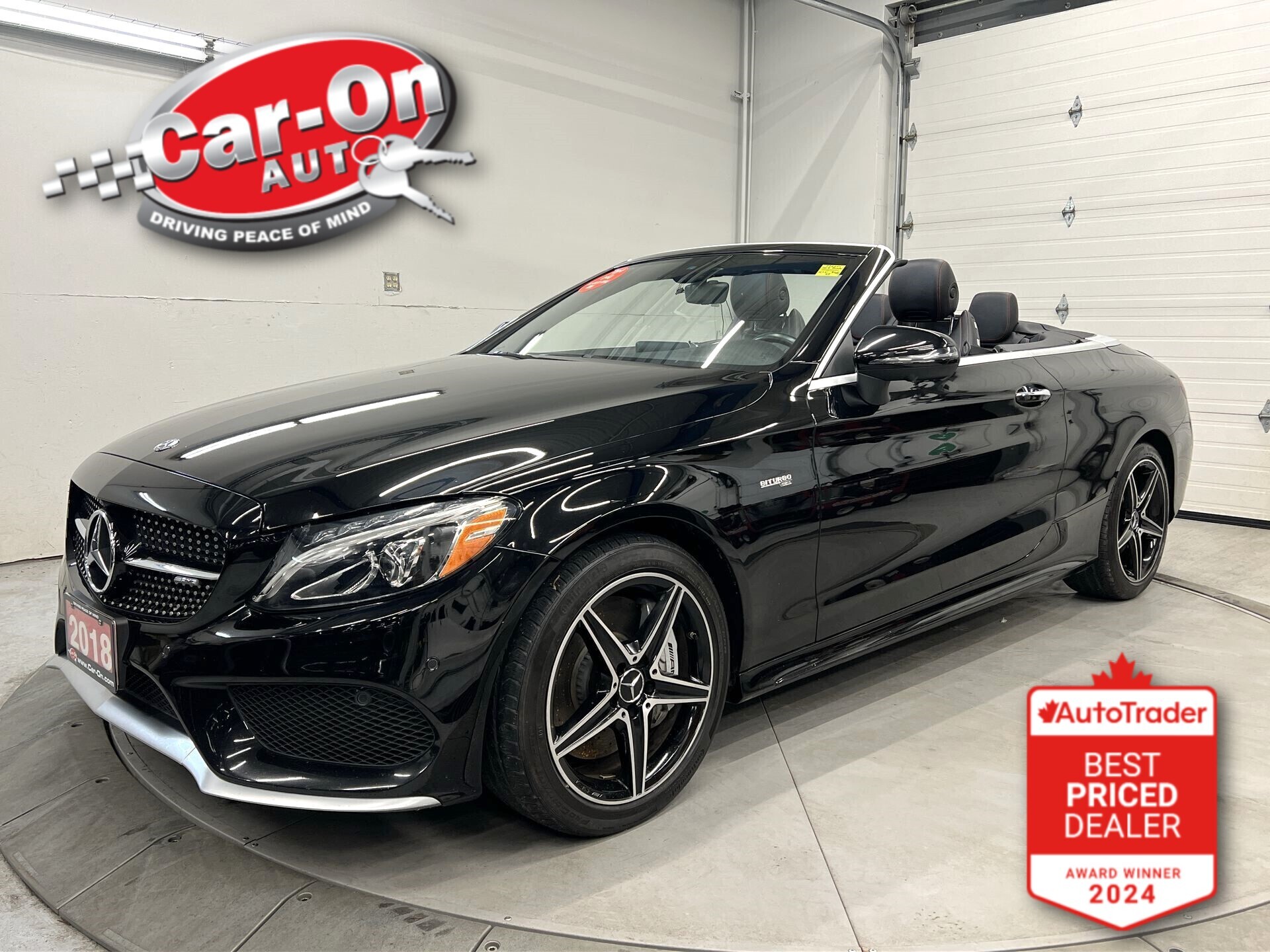 2018 Mercedes-Benz C-Class C43 AMG CABRIOLET| 362HP | PREMIUM PKG | AIR SCARF