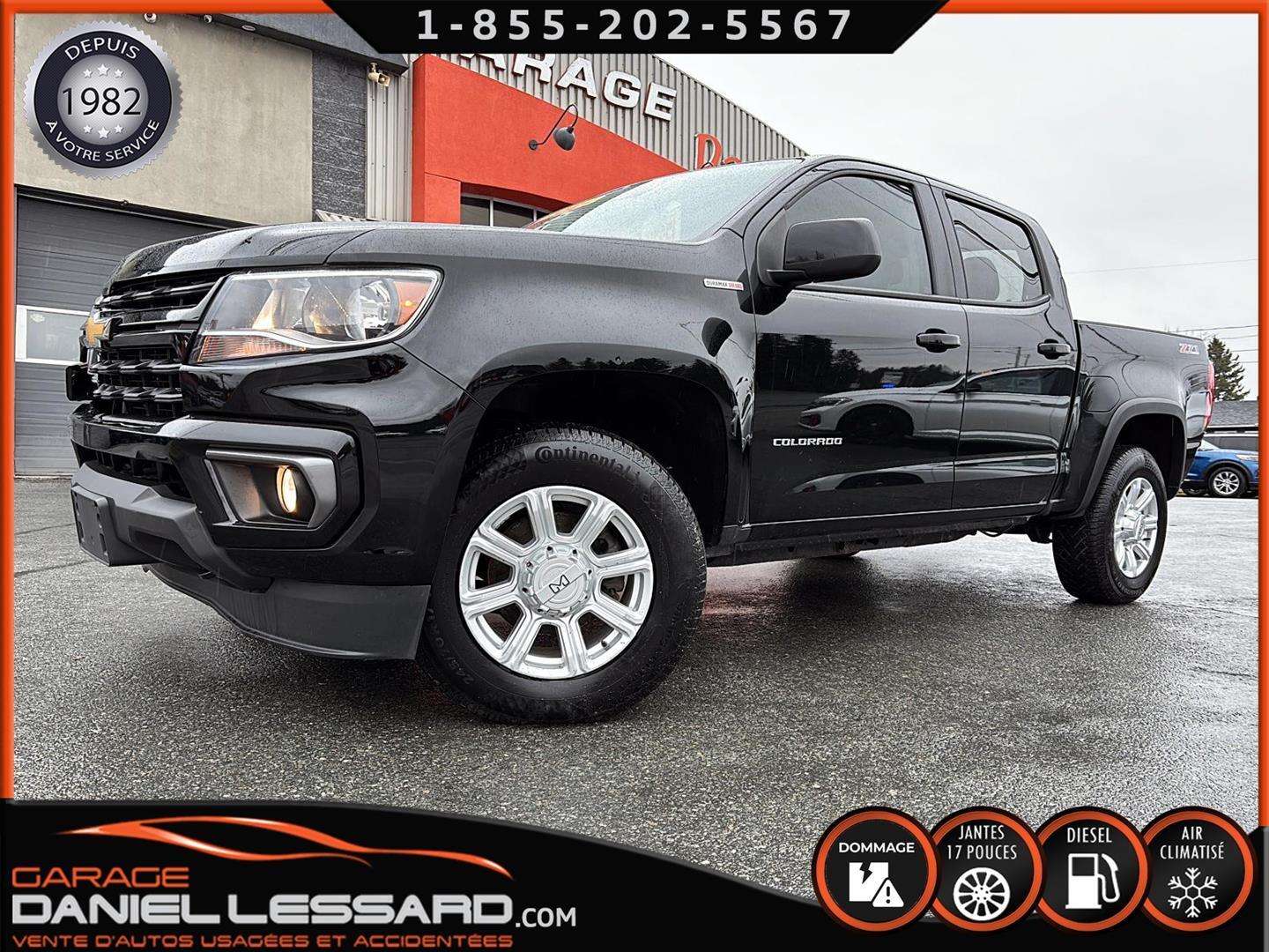 2022 Chevrolet Colorado DURAMAX DIESEL 4WD CREWCAB 4LT SIÈGE CHAUFFANT A/C