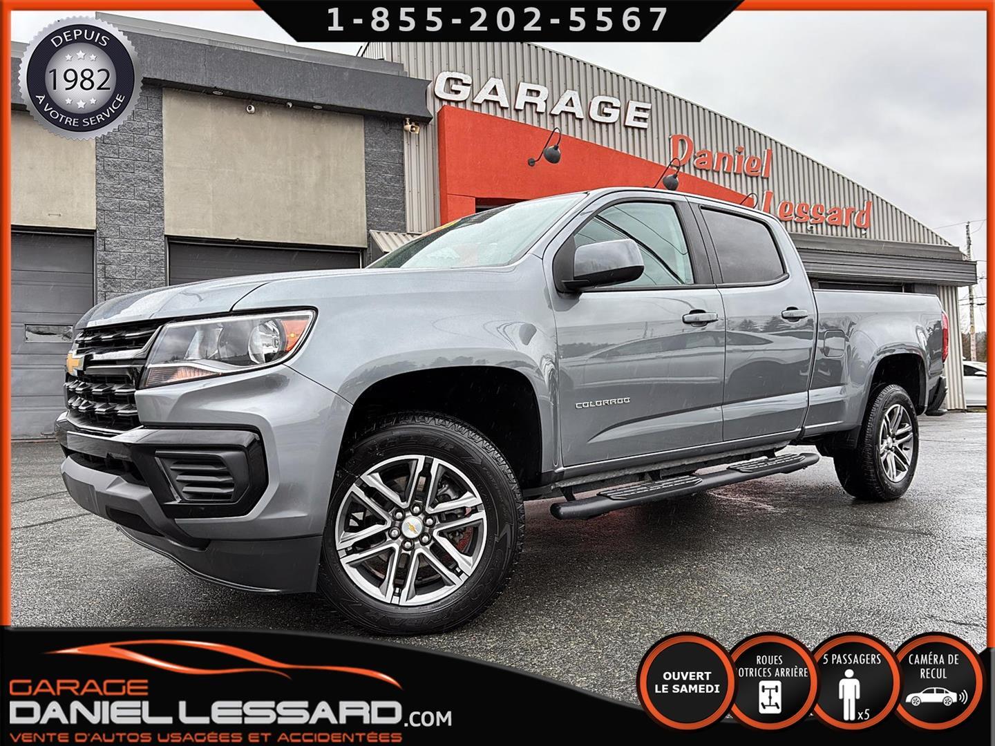 2022 Chevrolet Colorado 2WD, V-6, GR ÉLECTRIQUE, HITCH, MAG, CAMERA