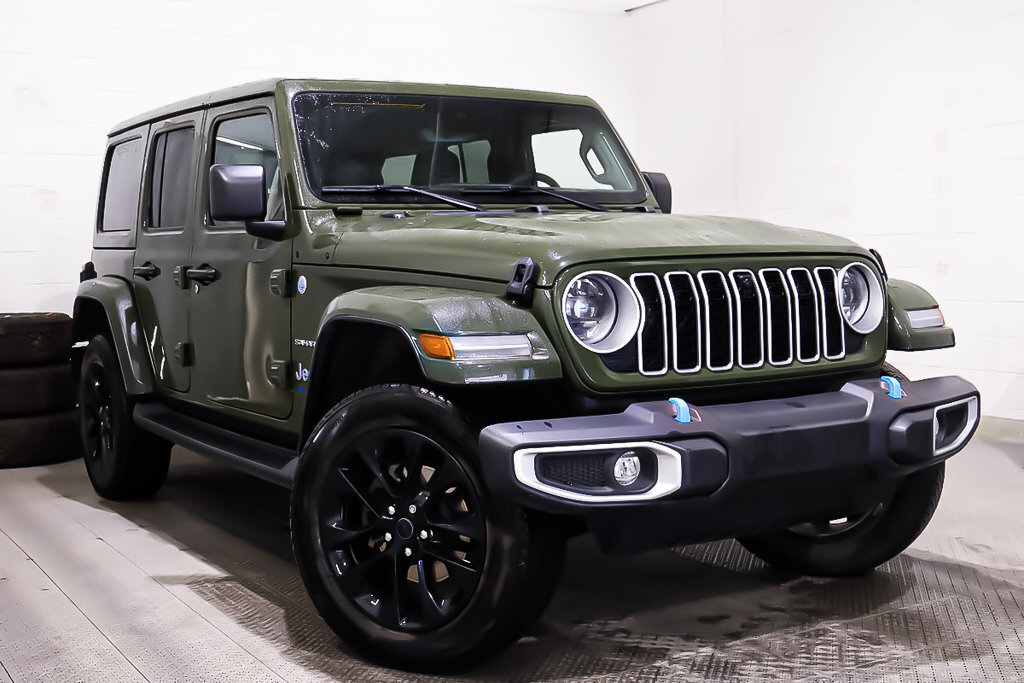 2024 Jeep Wrangler 4xe SAHARA + HYBRIDE + 4X4 + TOIT RIGIDE