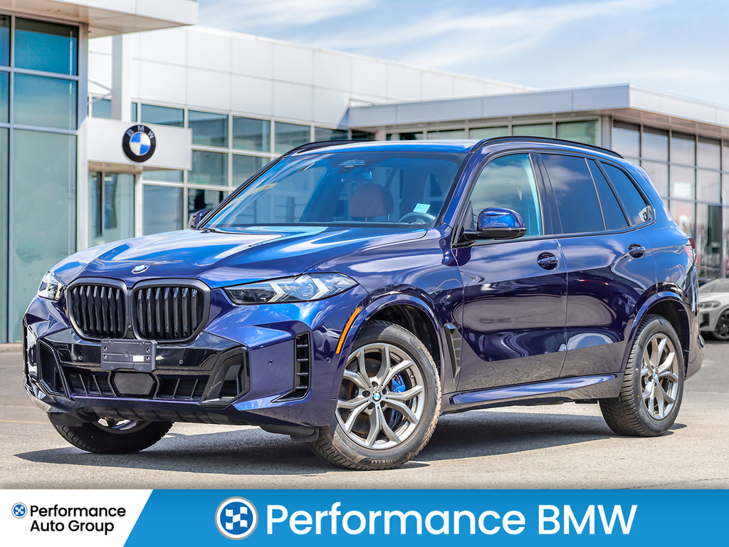 2025 BMW X5 40i- CPO-Advanced Driver-MSPORT Pro-2 Axle Air Sus