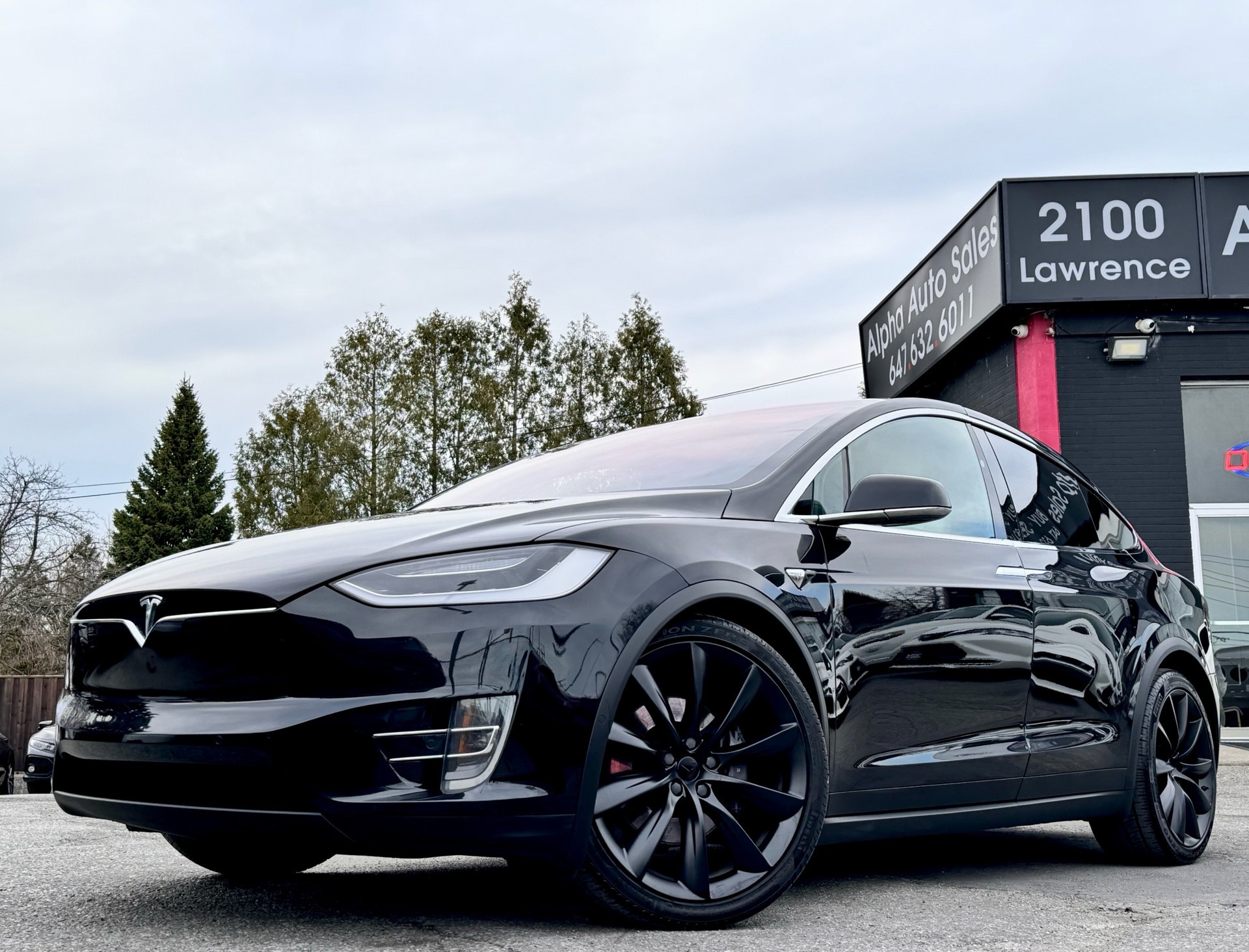 2017 Tesla Model X 100D AWD|6 SEAT|PREMIUM|ENHNCD AUTOPILOT|WHITE INT