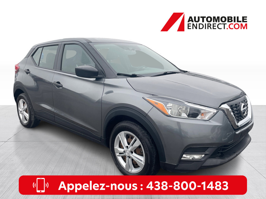2019 Nissan Kicks S A/C Caméra Bluetooth Cruise Control