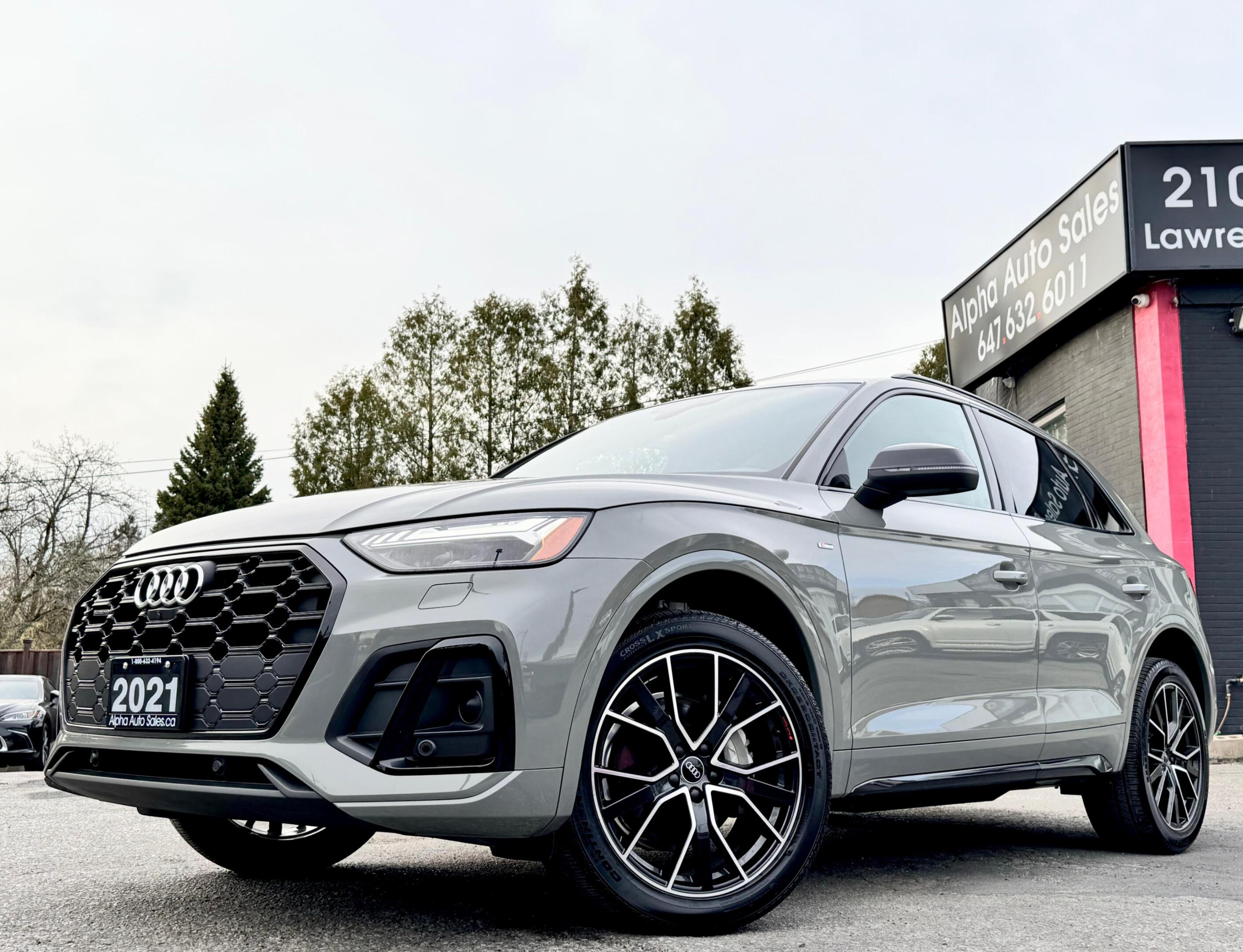 2021 Audi Q5 Technik 45 TFSI Quattro|B&O|S-LINE BLK PCKG|ADV DR
