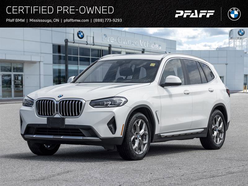 2022 BMW X3 PremiumEssential/CleanCarfax/ServRecs/OneOwner