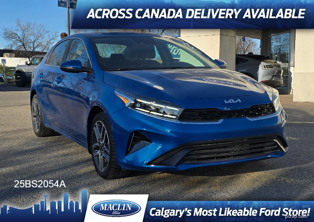 2024 Kia Forte EX | HTD STS | NAV | SUNROOF | BLIND SPOT
