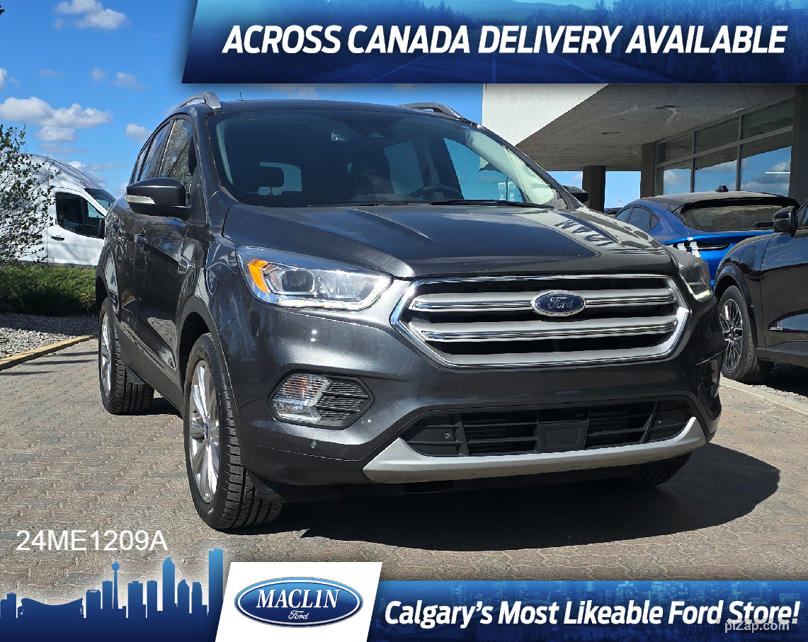 2018 Ford Escape TITANIUM 2.0L ECOBOOST | MOONROOF | HTD LTHR | NAV
