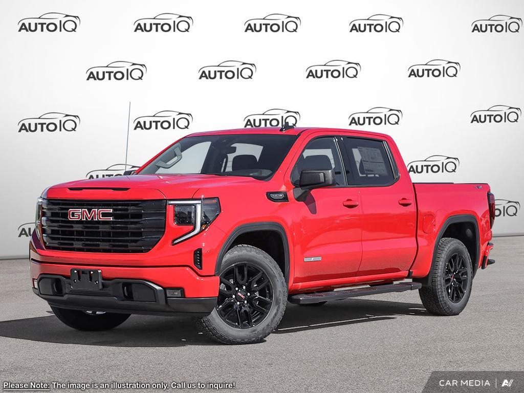 2025 GMC Sierra 1500 Elevation |CARDINAL RED|JET BLACK, CLOTH SEAT TRIM