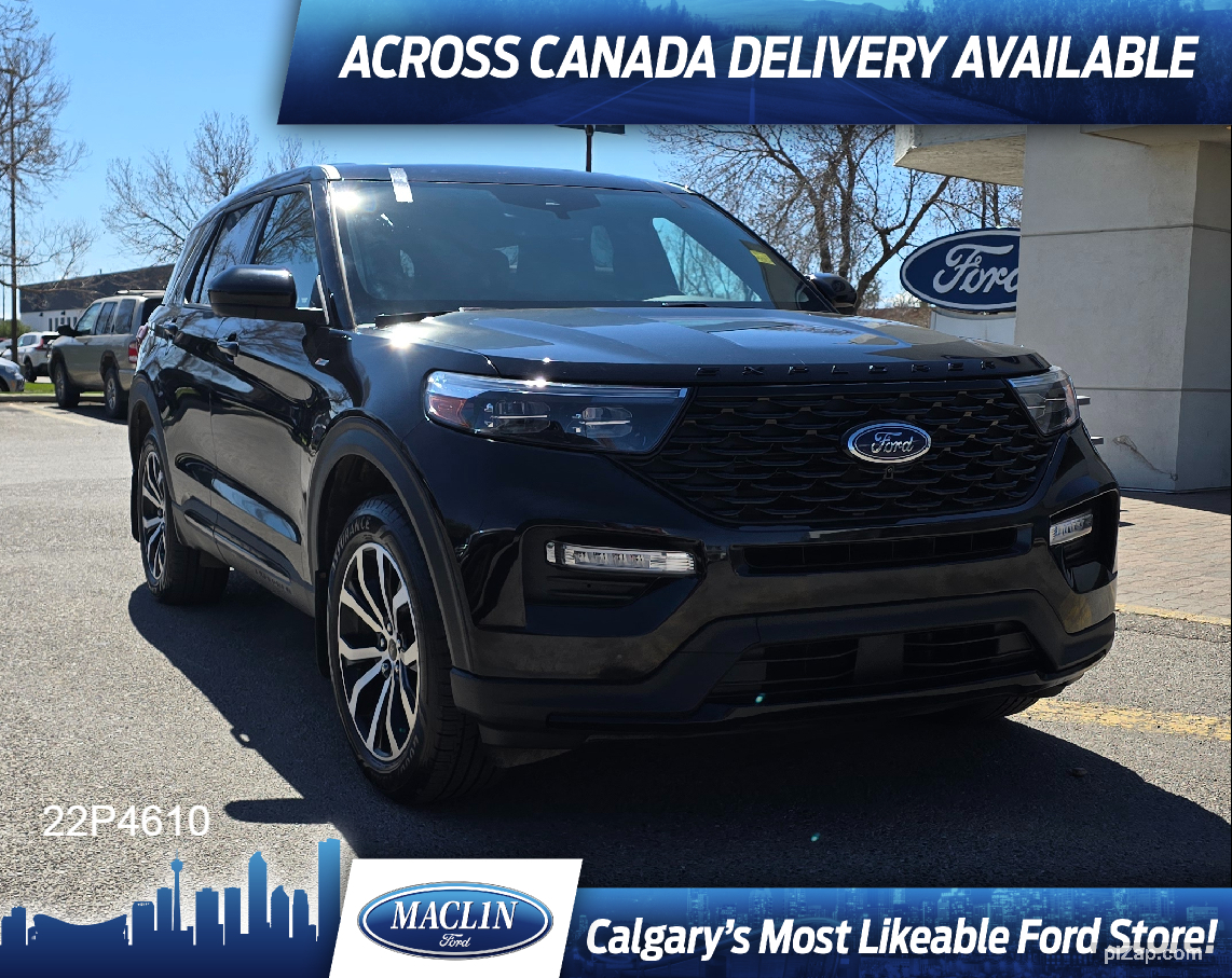 2022 Ford Explorer ST-LINE 4WD | HEATED LEATHER | MOONROOF