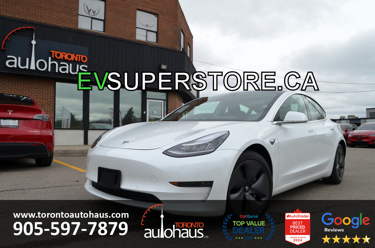 2020 Tesla Model 3 SR+I OVER 100 TESLAS I EVSUPERSTORE.CA